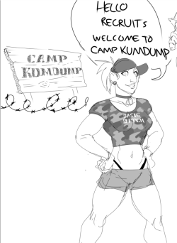 bastard-hive:  Giving the troops some R&amp;R at Camp Kumdump  