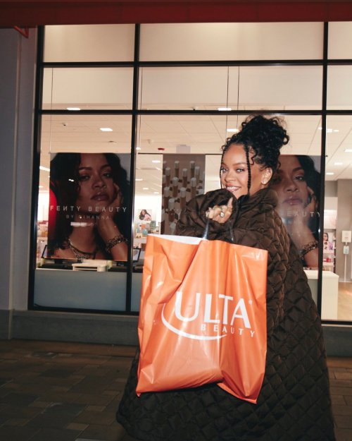 rihanna: bout to be in my ULTA bag!!@fentybeauty is officially joining the @ultabeauty fam!! March 6