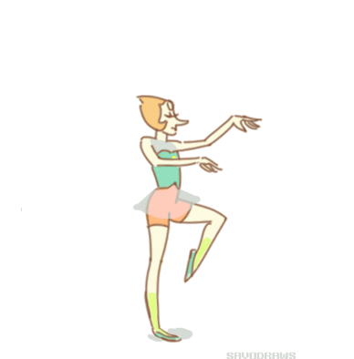 savodraws:  I vote for more dancing Pearl. 