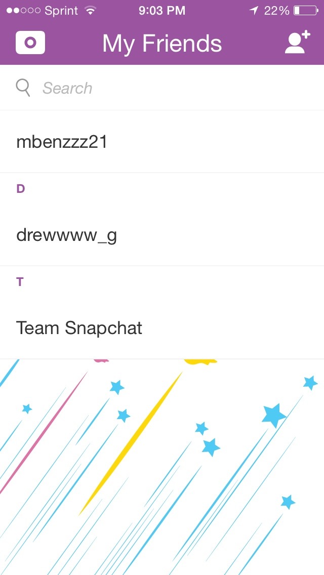 I OFFICIALLY made a new snapchat. IF you&rsquo;re going to add me I don&rsquo;t