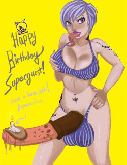 shia-art:  Happy birthday Superguest! - With