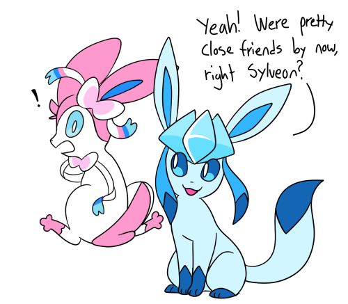 Glaceon gained a level!