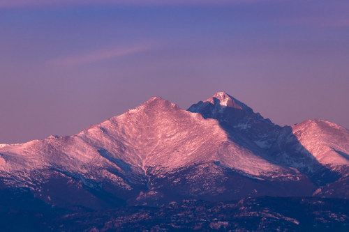 Sunrise on the Front Range, CO by Seaux Photography