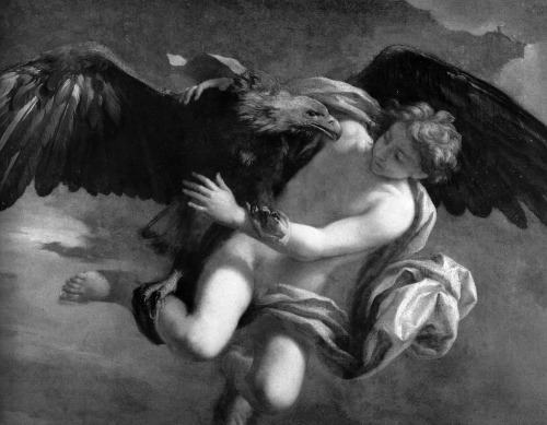 dantes-infernos: The Rape of Ganymede by Anton Domenico Gabbiani, 1700.