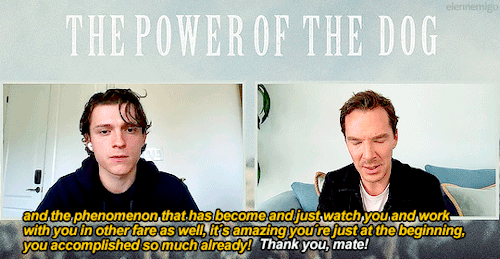 Benedict and Tom praising each other! In Conversation | Benedict Cumberbatch on The Power of the Do
