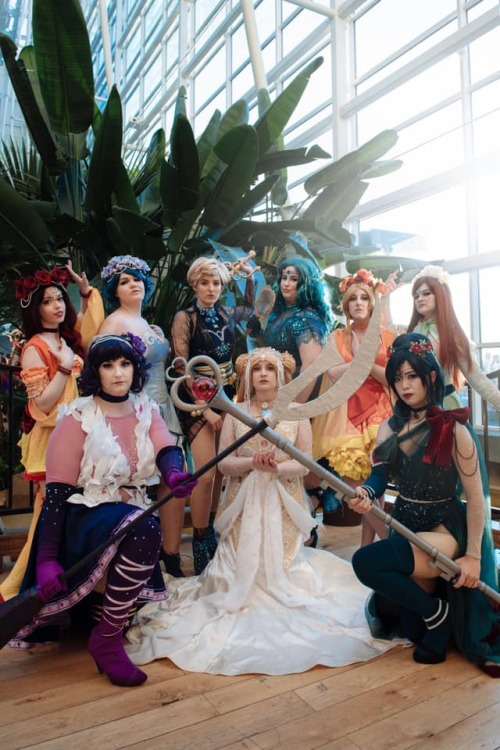 My Hannah Alexander Scouts at Katsucon 2019Moon - The Moxie MeganMercury - NaychanMars - _.catalyst.