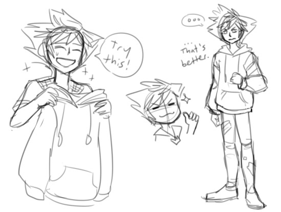 othervio:  Some doodles of Vanitas. Most of these are inspired by Discord shenanigans