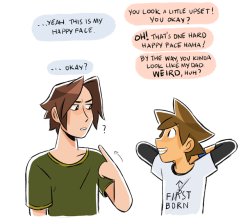 liverpepper:  15 y/o squall and sora interacting