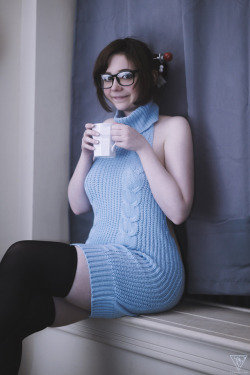 Thesexiestcosplay:  Toukolina:a-Mei-Zing!Cute Mei Chilling Out In Virgin Killer Sweater.https://Www.facebook.com/Toukolina/