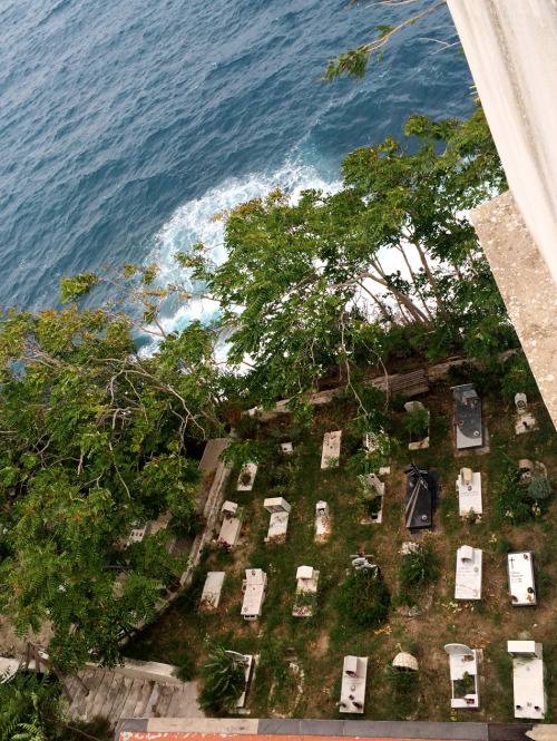 Ponza Cemetery, Cimitero di Ponza Ponza, ItalySeptember 2015