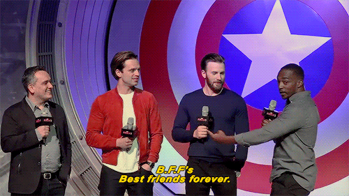 The difference between Seb’s “lol yeah ok” and Chris’s VISIBLE “awwww&
