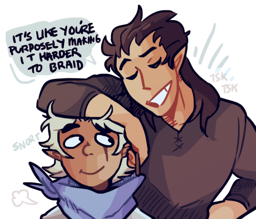 chipchopclipclop: for ur consideration - pike with short hair and The BoyzTm