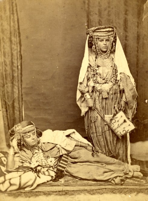 Femmes Algeriennes Ouleds Nails by Auguste Maure, 1875