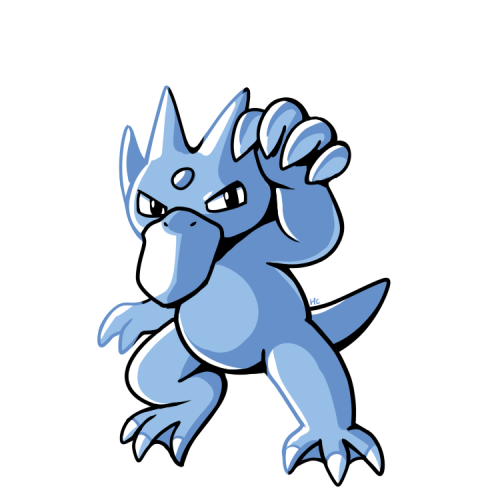 You know what? Golduck might look intimidating, but I bet its feet make a very pleasant plapping sou
