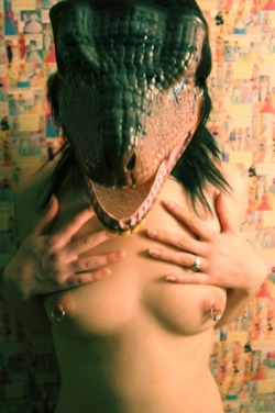 ozpett:  paganaltarovsex:  PAGAN ALTAR OV SEX  notnumbersix to go with your dinosaur porn.