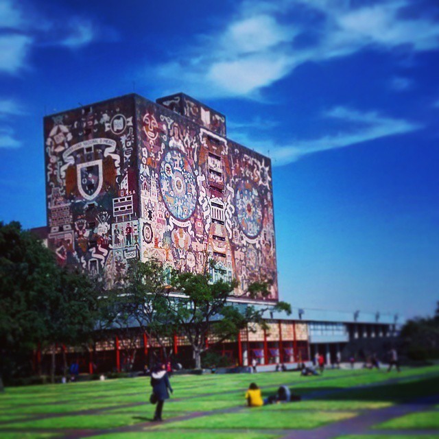 #cu #unam #bcunam #ffyl mi amada Biblioteca Central