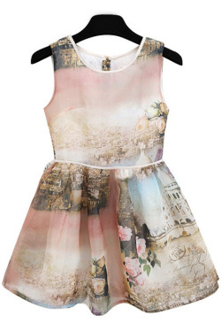 world-of-asian-style:    Flower Print Organza
