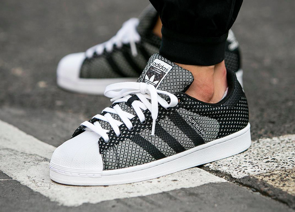 Superstar 'Weave Pack' Black/White (by... – Sweetsoles – Sneakers, kicks and trainers.