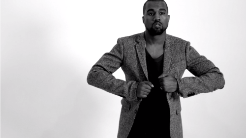 kimkanyekimye:  More of Kanye West - BTS GQ Magazine Shoot    .