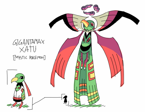 droolingdemon: some gigantafakes based on some friends favorite mons.