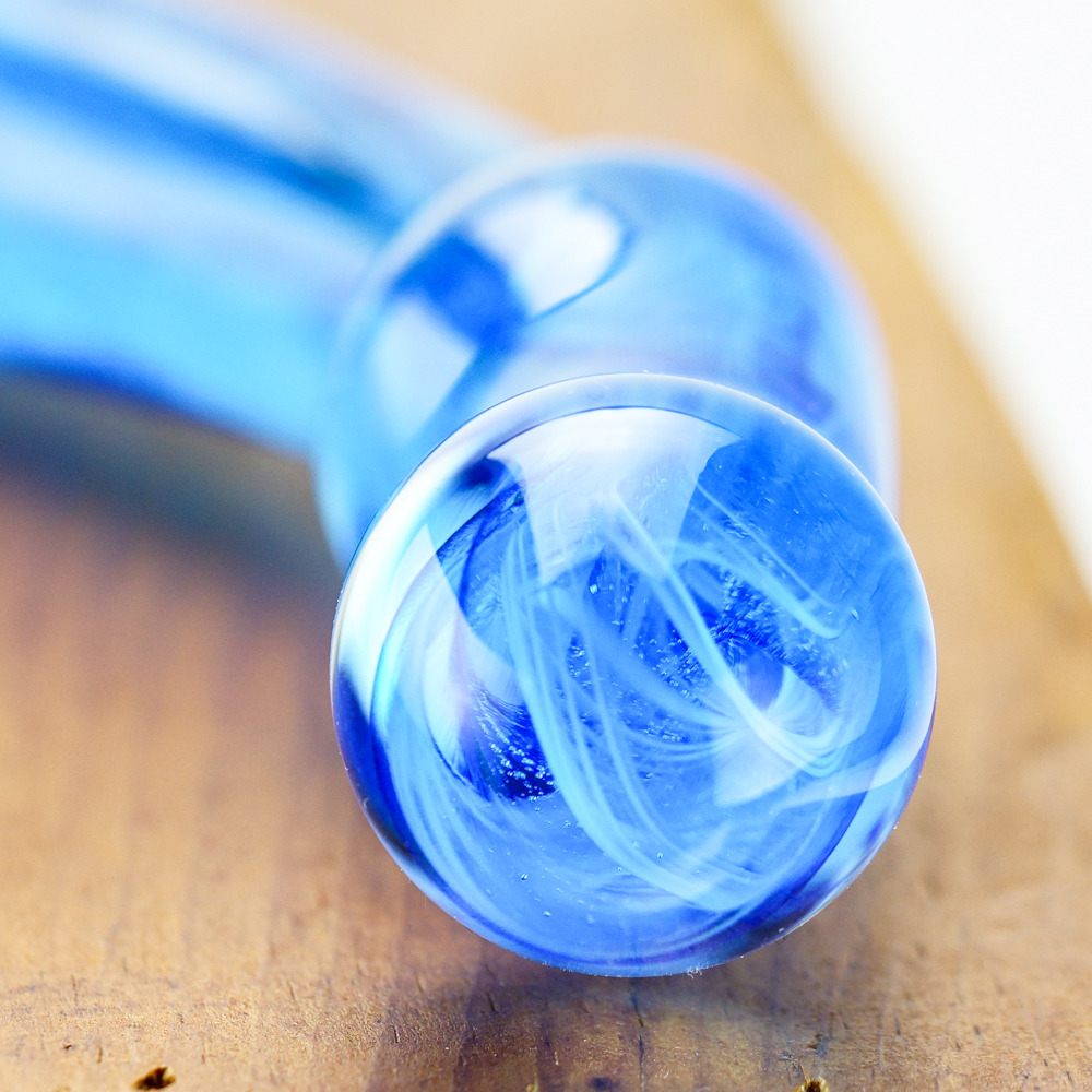 smittenkittenmn:Standard Glass S-Curve dildos at our Minneapolis store. These are