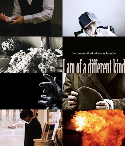 ysraellaleostwald:FMA moodboard> character> Roy Mustang.We suffer, conquer, and what’s left?