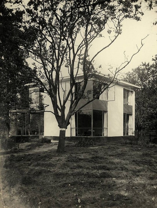 House Nijland (1934-36) in Bunnik, the Netherlands, by Piet Elling