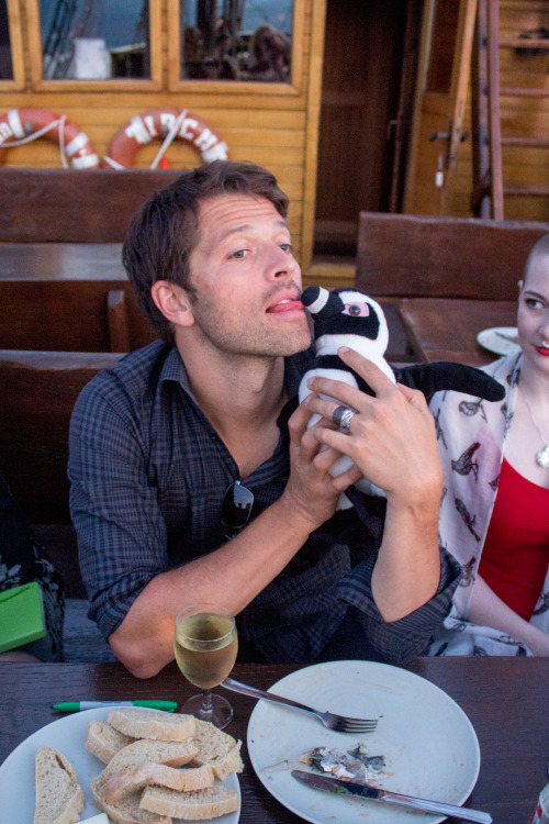 dracopotter:Misha and Penguini.(Long story there, for another time.)Gishwhes Winning Trip – Pirate S