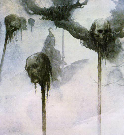 mortem-et-necromantia:Alan Lee, from The Mabinogion.