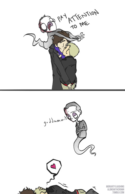 thescienceofjohnlock: moriartylaughingalonewithcrown: I will now imagine every scene in season three