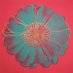 andywarhol-art:  Flower for Tacoma Dome, 1982 Andy Warhol 