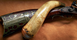 Minutemanworld:  Alexander Hamilton’s Powder Horn And Rifle. Hamilton’s Powder