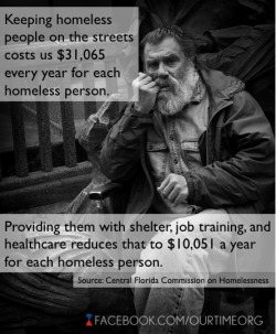 ourtimeorg:  Leaving homeless people on the streets is costing us more than we know.