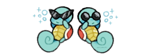 spicymochi:squirtle squad