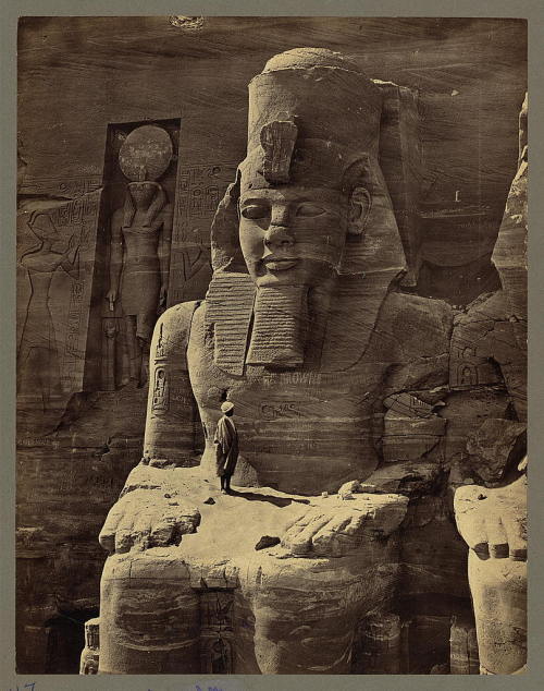 loverofbeauty:Abou Simbel / Francis Frith. ca.1856-60. Library of Congress