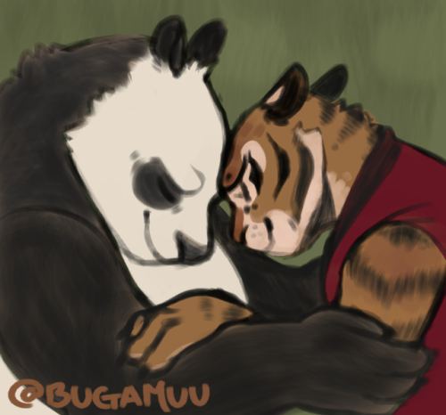 bugamuu:kung fu panda be like *grabs you by the throat* you WILL feel a real human emotion now