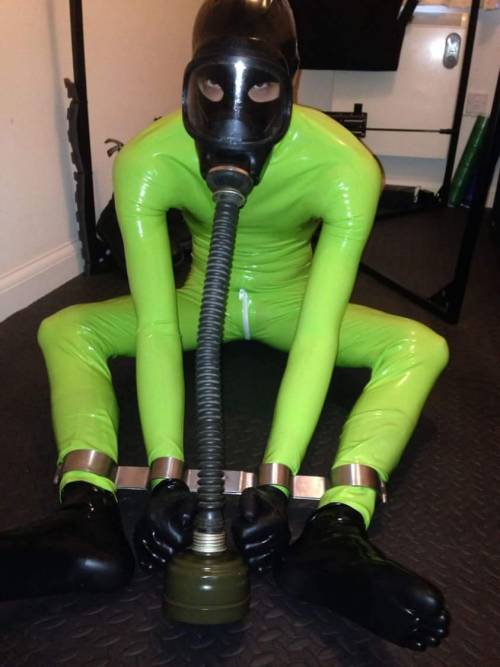 A boy into BDSM