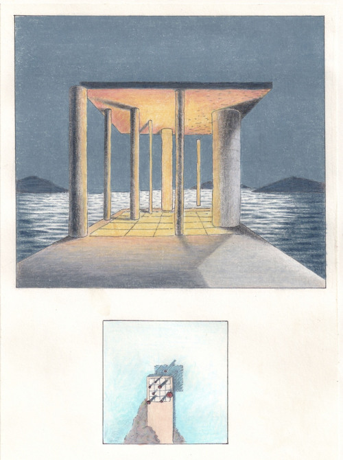 Léon Krier, Pavilion on a Lake, c. 1990 (via archreview)