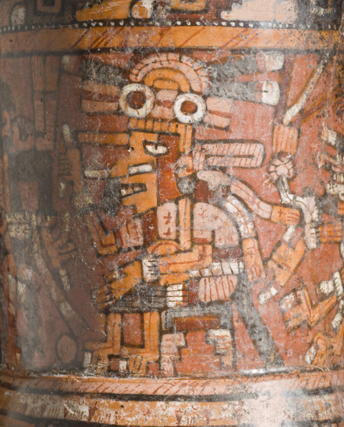 tlatollotl:Vessel with Codex-Style SceneMexico, West Mexico, Nayarit, Mixteca-Puebla or Internationa