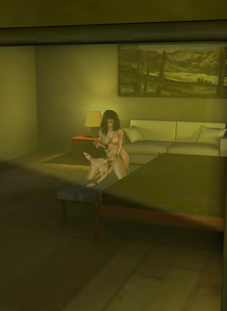 la-mami-mari:Having fun with a new friend ;p