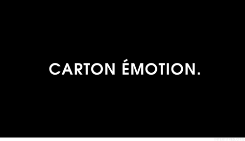 Carton émotion.