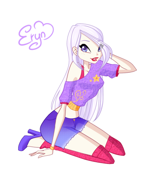 Eryn Charmix to Believix ! She’s my OC for a Winx Club RP :’))