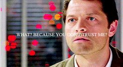  “Dean. Those bombers — you don’t really think that I —”“Cas, you just gave up an entire army for one guy. No, there’s no way that you blew those people away.” 