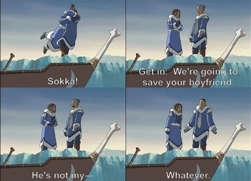People Who Take Characters Who Ship Kataang And Act Like They Would Ship Z.utara Is So Hilarious Because