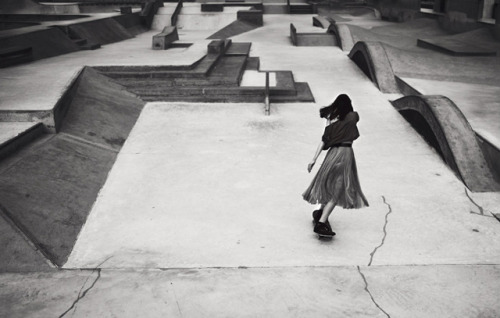  Aymeline Valade Goes Skater Girl by Jan Welters for Antidote’s Icon Issue 2012