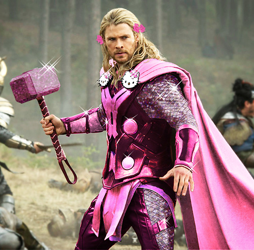 avenger-gifs-memes:  One question…why?! I know why…because their so darn cute.