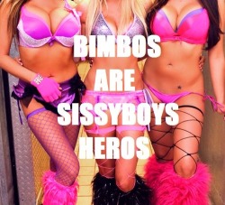 supersissyslut4cock:  If you don’t reblog this I have no respect for you. You won’t be a true sissy in my eyes.