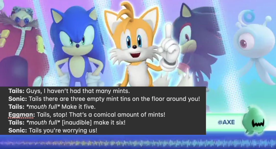 Strange, Isn't It? — In Sonic Battle, Miles Tails Prower has multiple