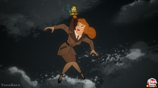 fictional-sailor:  The Looney Tunes Show was great. Sucks that it only got two seasons. Last night I watched an episode where Granny told Daffy about how she was a WAC during WWII. That episode was beautiful.  It was the last days of WWII. They Nazis