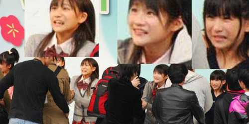 haropro-confessions: AKB center Yahagi Moeka is under fire for the way she holds hands with  male fans (look up 恋人つなぎ AKB if you want to see more). Okada Nana said  that’s her trick to make fans fall for her and Yahagi said “if it makes